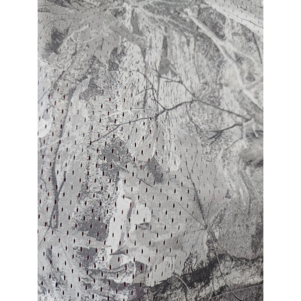 Hollister Mens Baggy Fit Mesh Football Jersey Grey Leaf Camo Number 19 Large - Picture 7 of 7